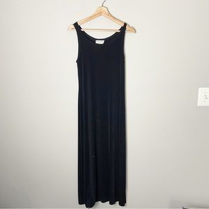 Molly Malloy Vintage 90's Petite Black Maxi Dress
